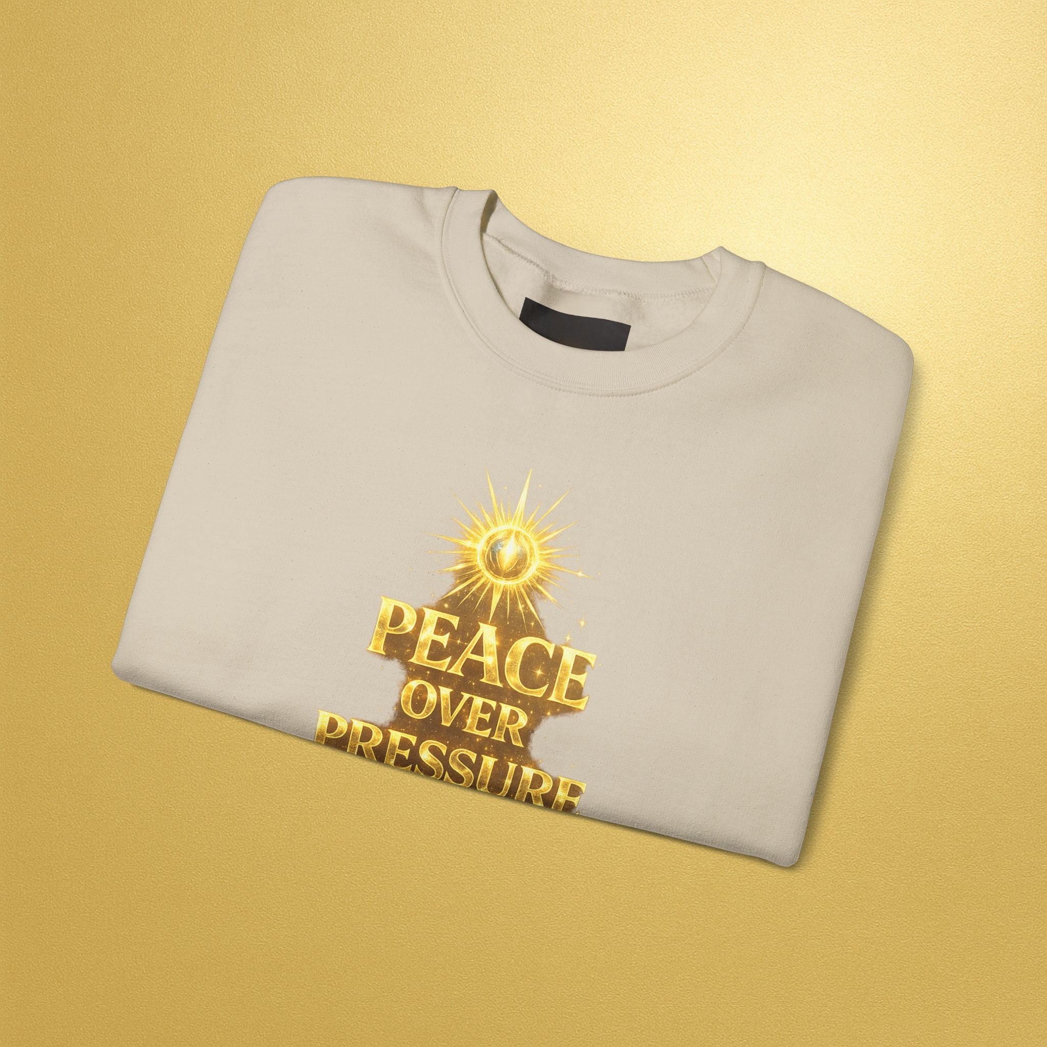 Peace Over Pressure Crewneck Sweat-shirt - AURA BY RS ®