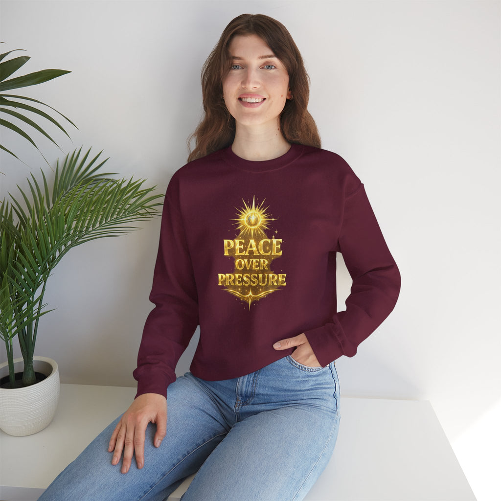 Peace Over Pressure Crewneck Sweat-shirt- AURA BY RS ®