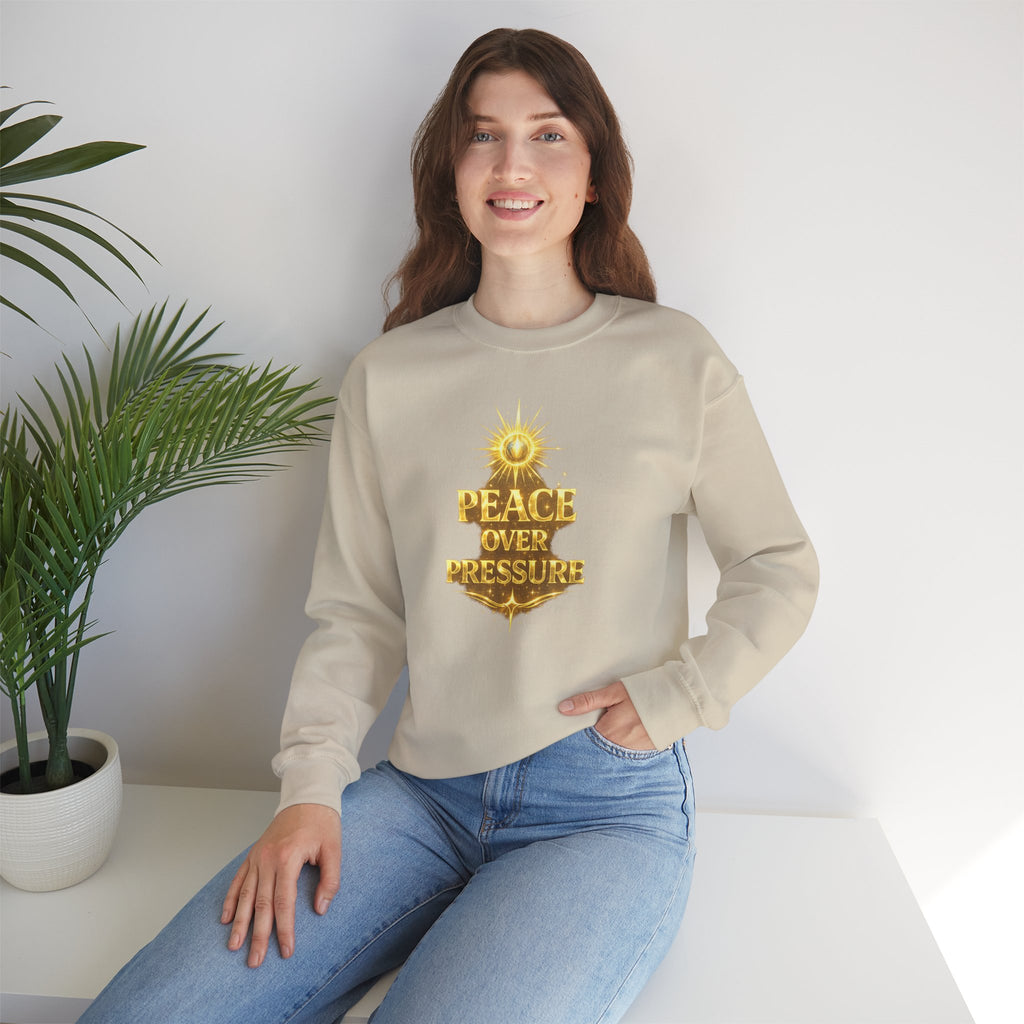 Peace Over Pressure Crewneck Sweat-shirt- AURA BY RS ®