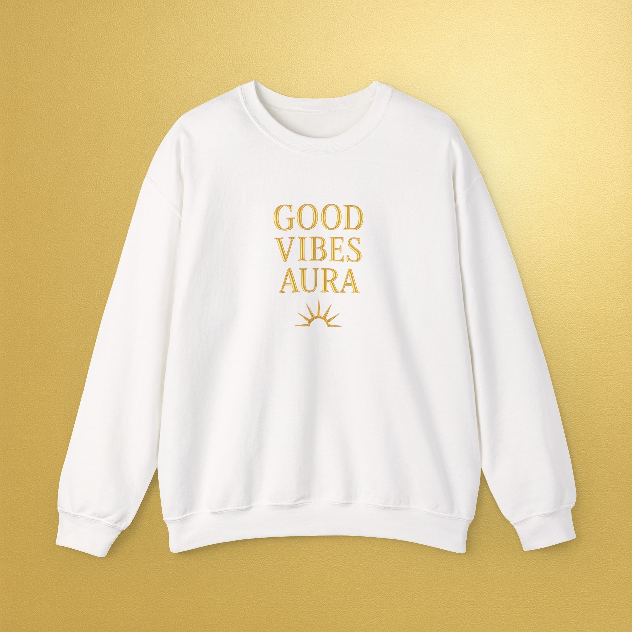Good Vibe Aura Crewneck Sweatshirt | Positive Energy - AURA BY RS ®