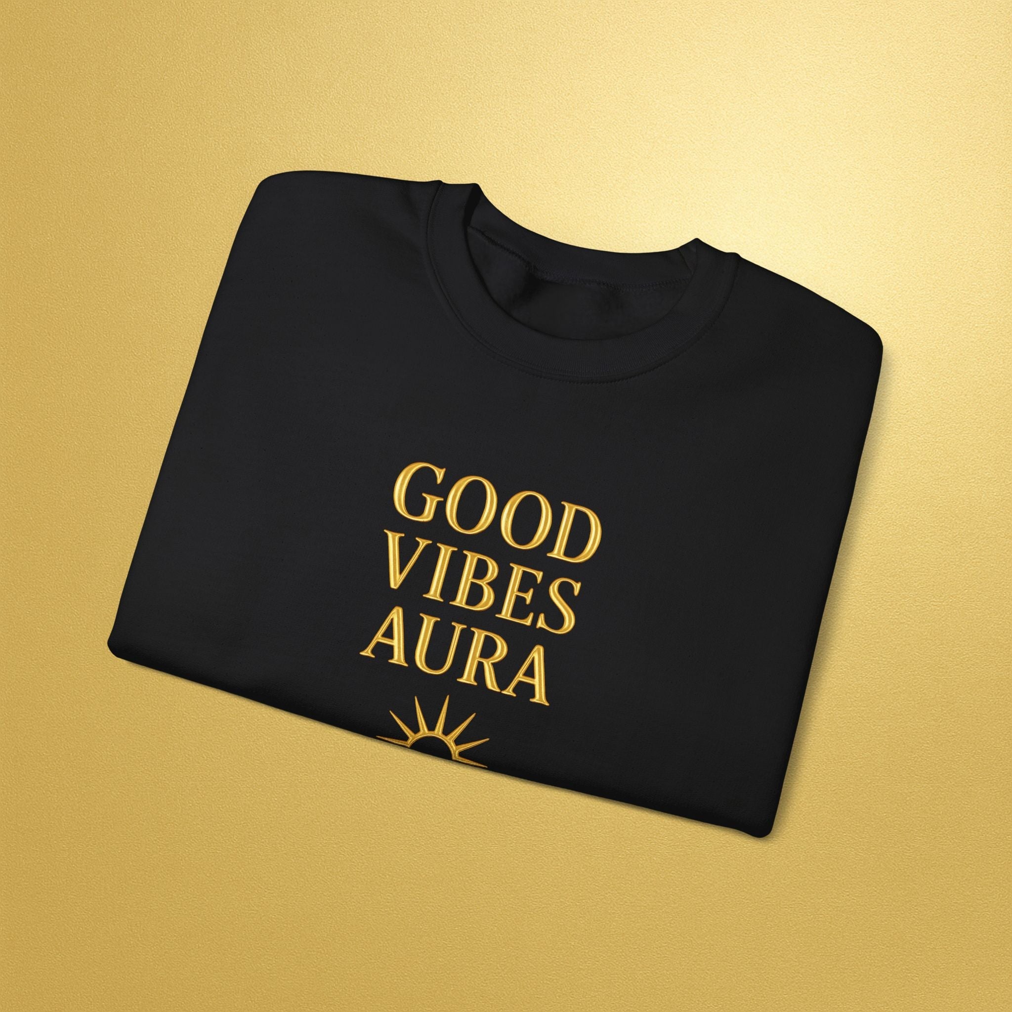 Good Vibe Aura Crewneck Sweatshirt | Positive Energy - AURA BY RS ®