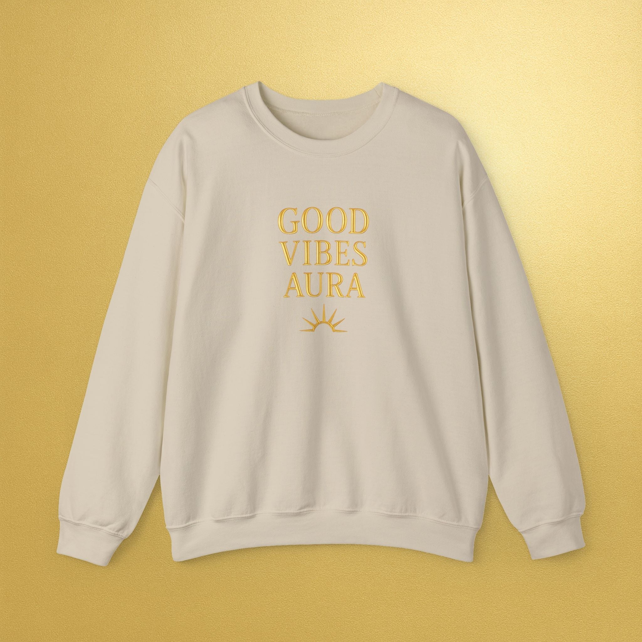 Good Vibe Aura Crewneck Sweatshirt | Positive Energy - AURA BY RS ®