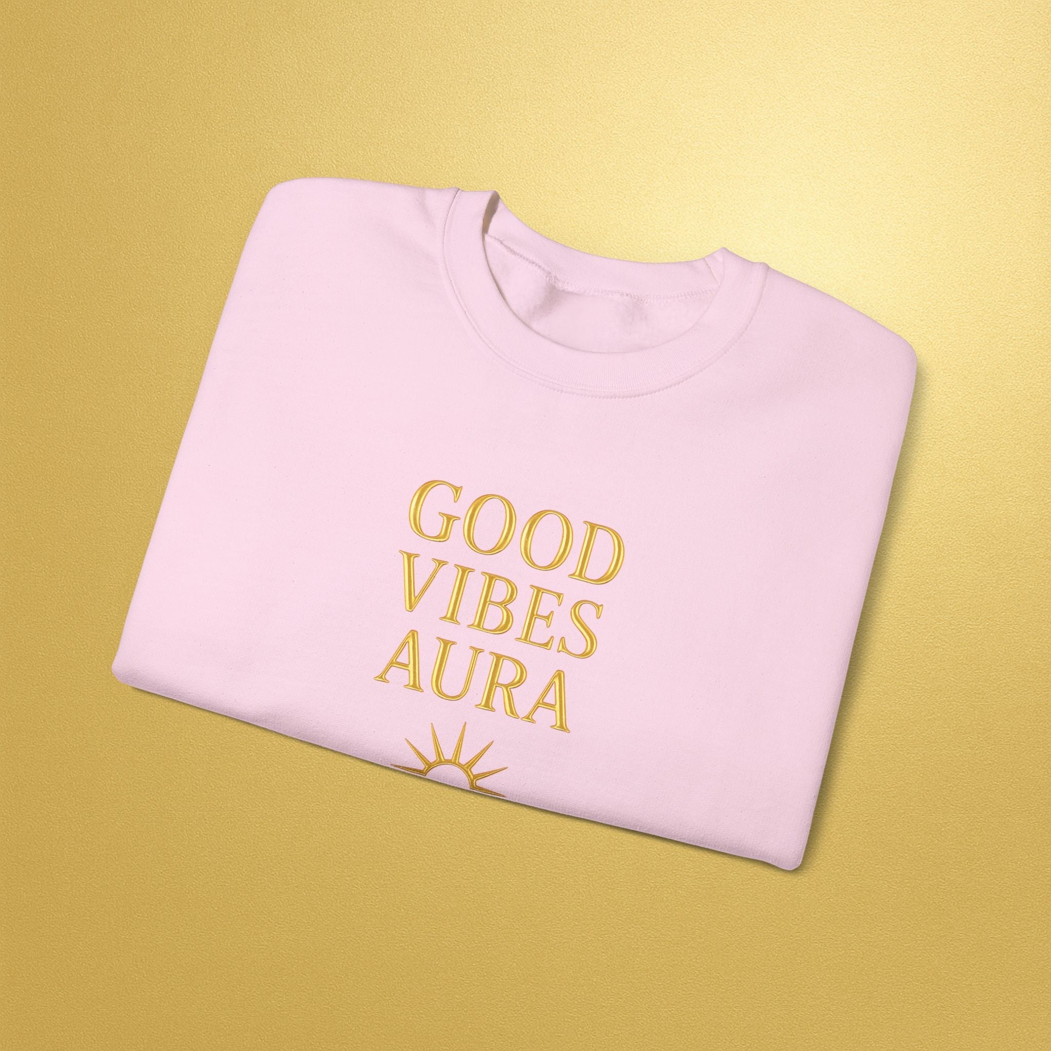 Good Vibe Aura Crewneck Sweatshirt | Positive Energy - AURA BY RS ®