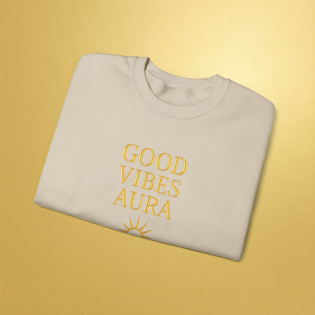 Good Vibe Aura Crewneck Sweatshirt | Positive Energy - AURA BY RS ®