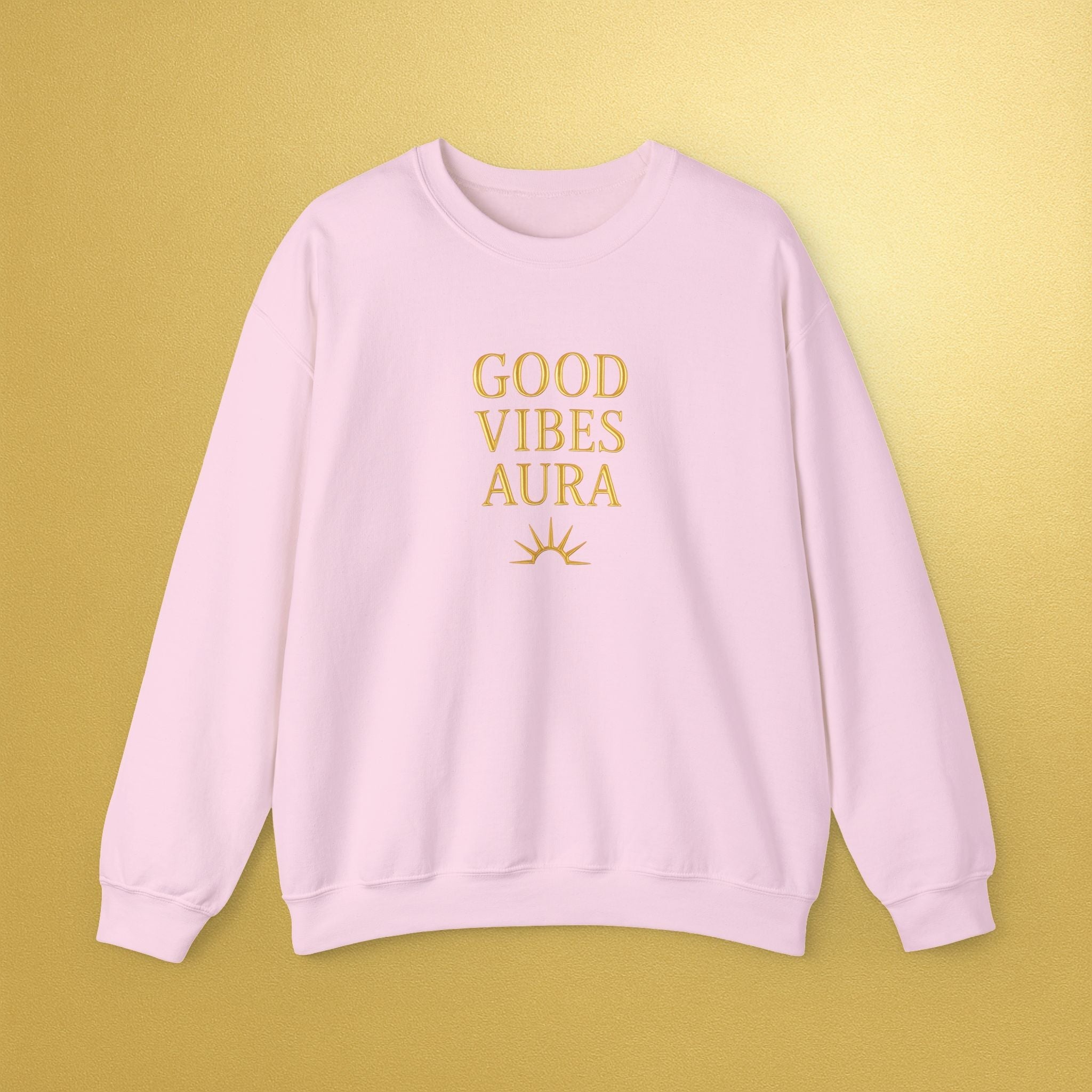 Good Vibe Aura Crewneck Sweatshirt | Positive Energy - AURA BY RS ®