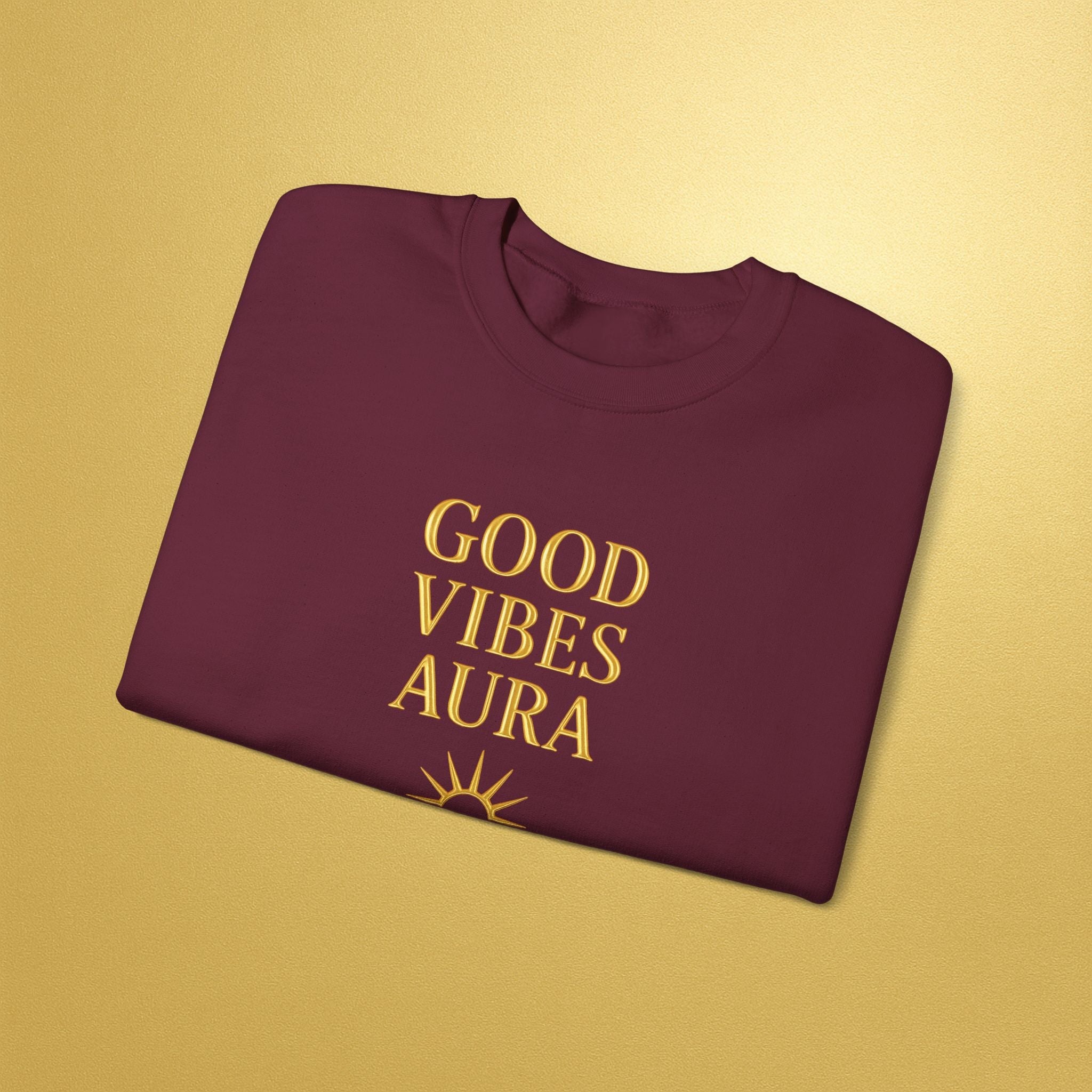 Good Vibe Aura Crewneck Sweatshirt | Positive Energy - AURA BY RS ®