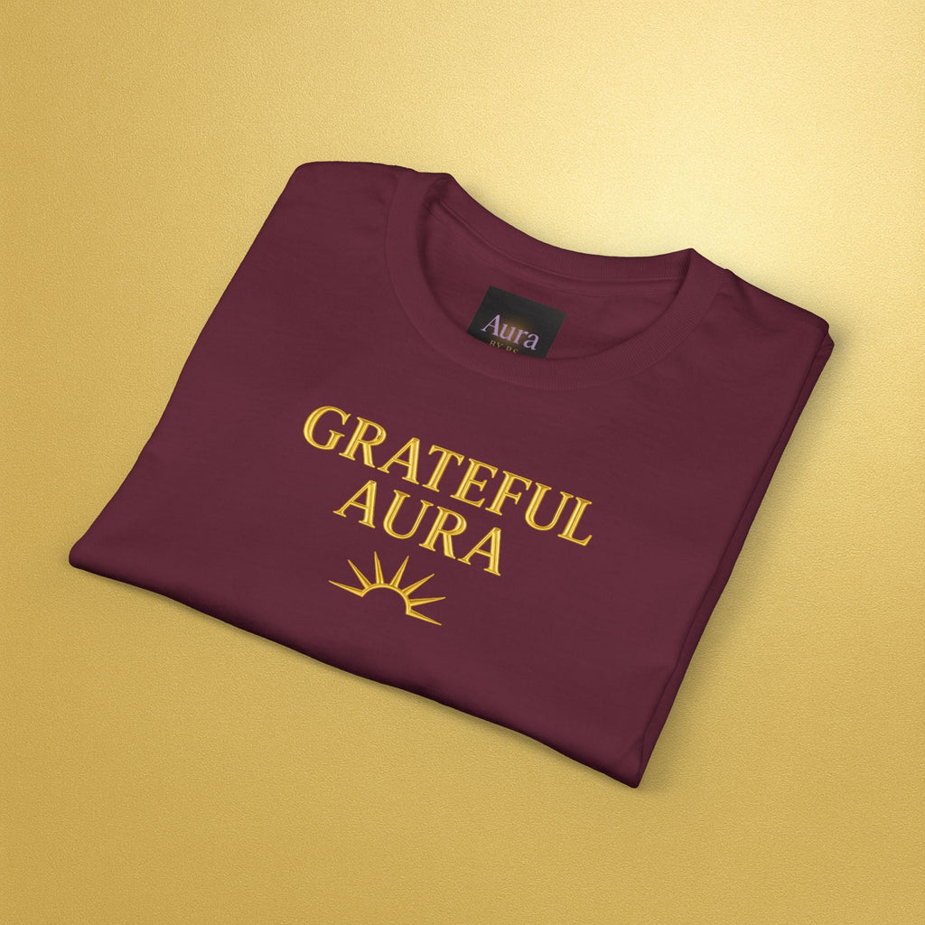 Grateful Aura T-Shirt | Inspirational - AURA BY RS ®