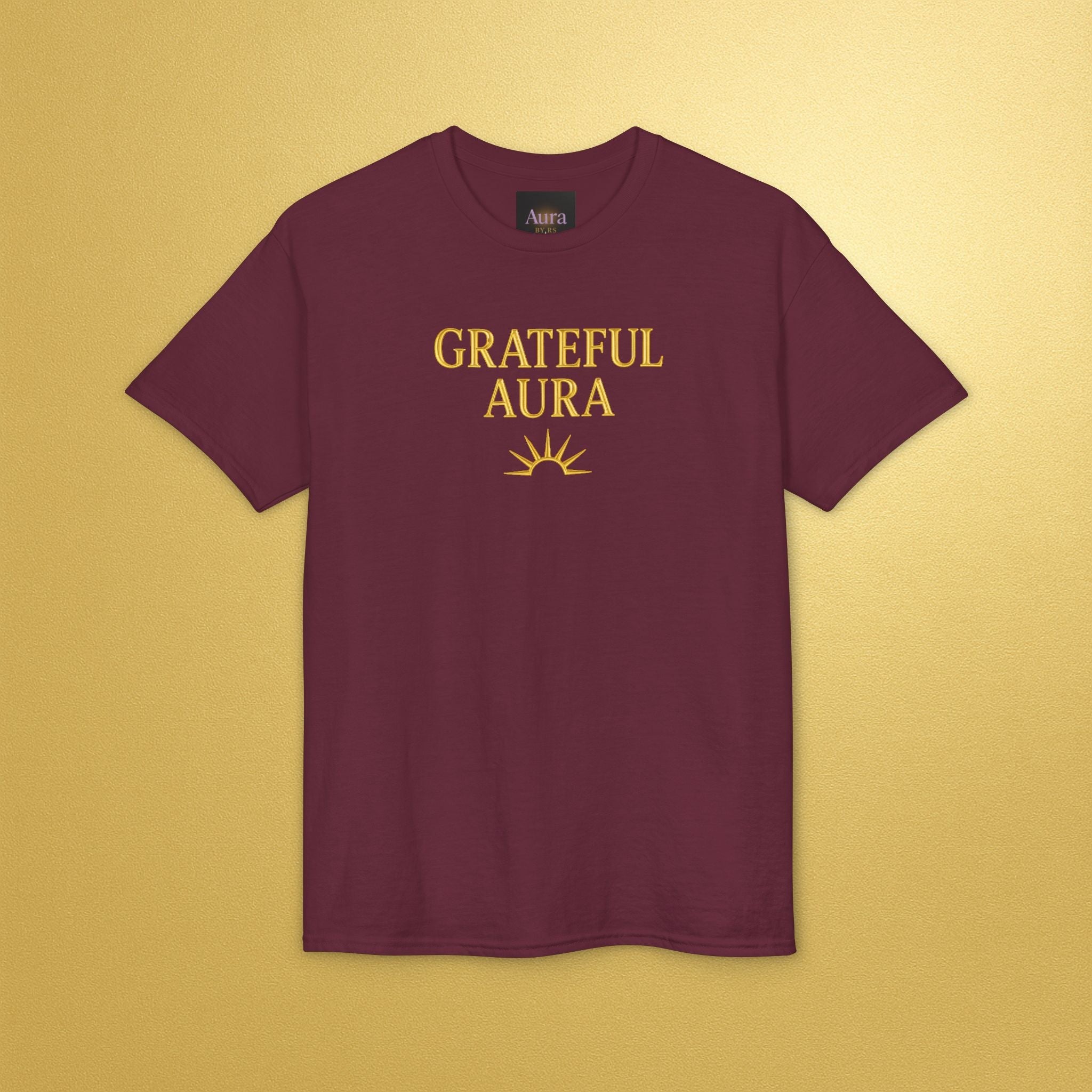 Grateful Aura T-Shirt | Inspirational - AURA BY RS ®