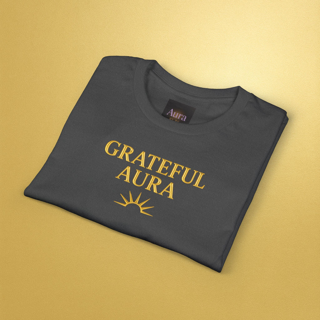 Grateful Aura T-Shirt | Inspirational - AURA BY RS ®