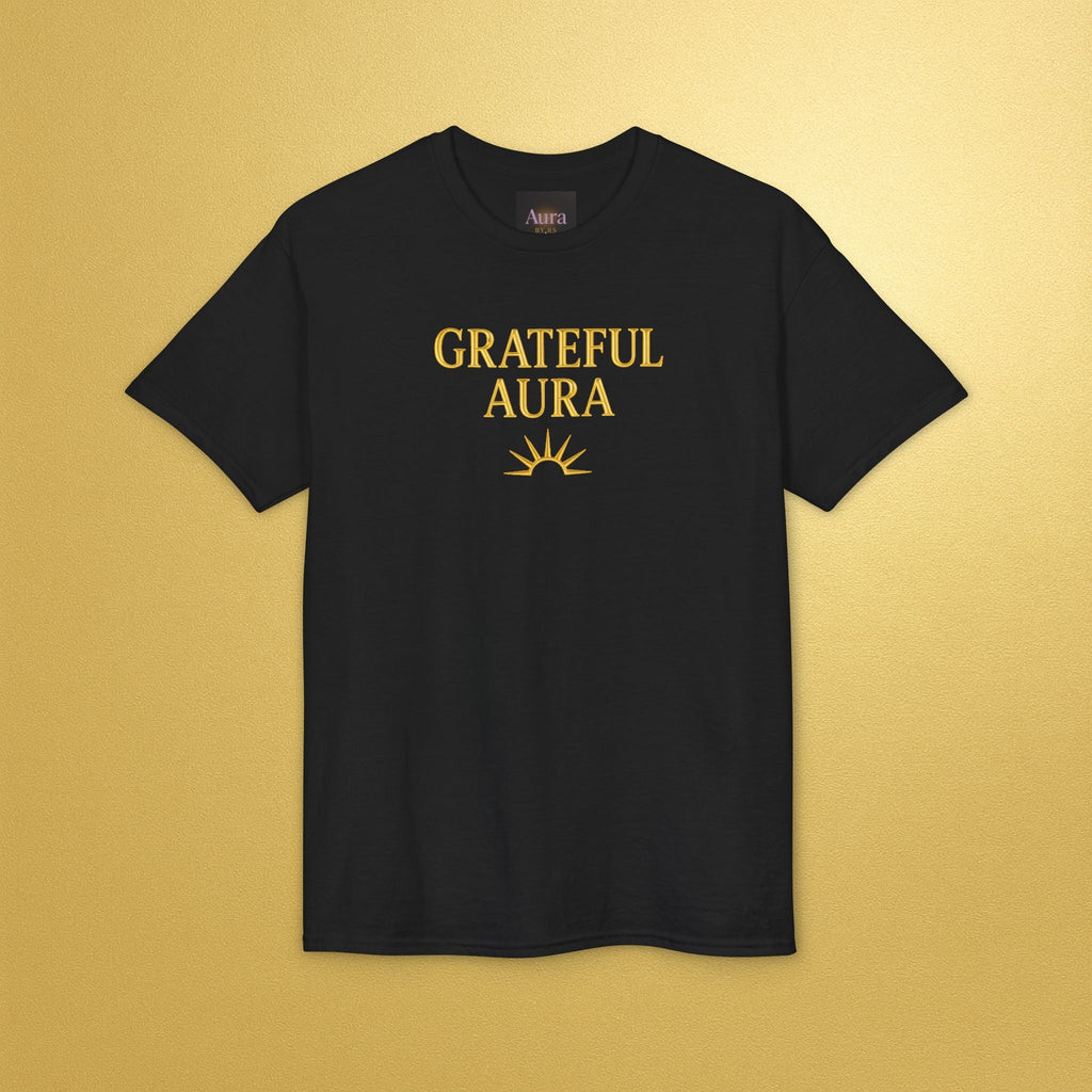 Grateful Aura T-Shirt | Inspirational - AURA BY RS ®