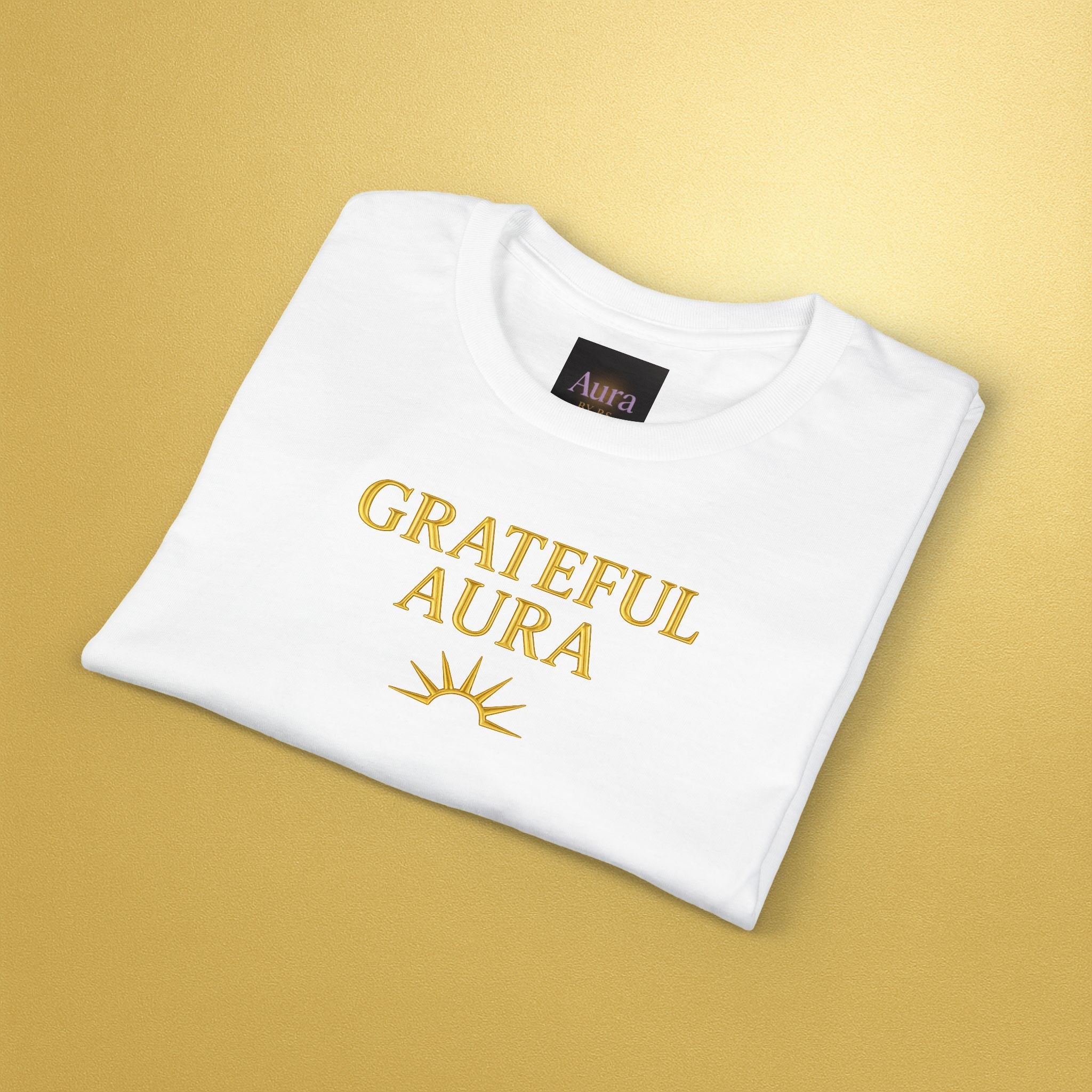 Grateful Aura T-Shirt | Inspirational - AURA BY RS ®