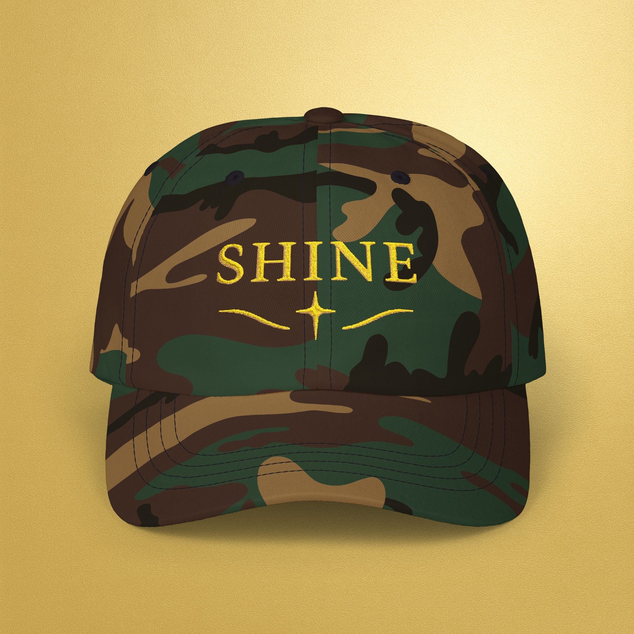 Let Your Aura Shine Through - Embroidered Dad Cap - AURA BY RS ®
