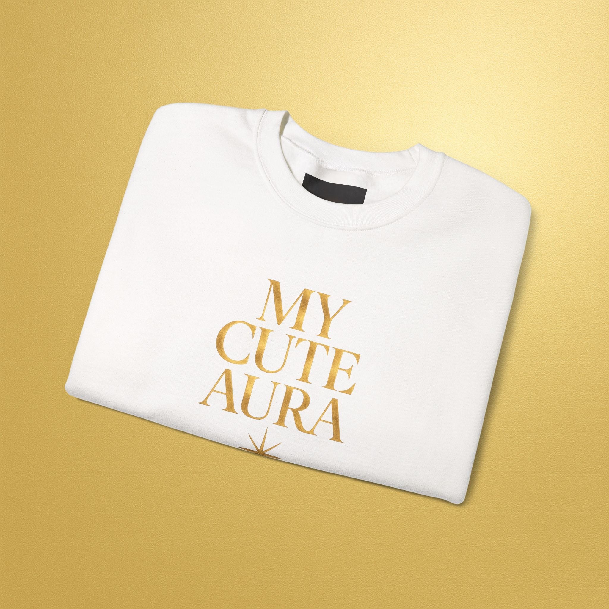 MY CUTE AURA Sweatshirt — Girly Aesthetic Crewneck - AURA BY RS ®