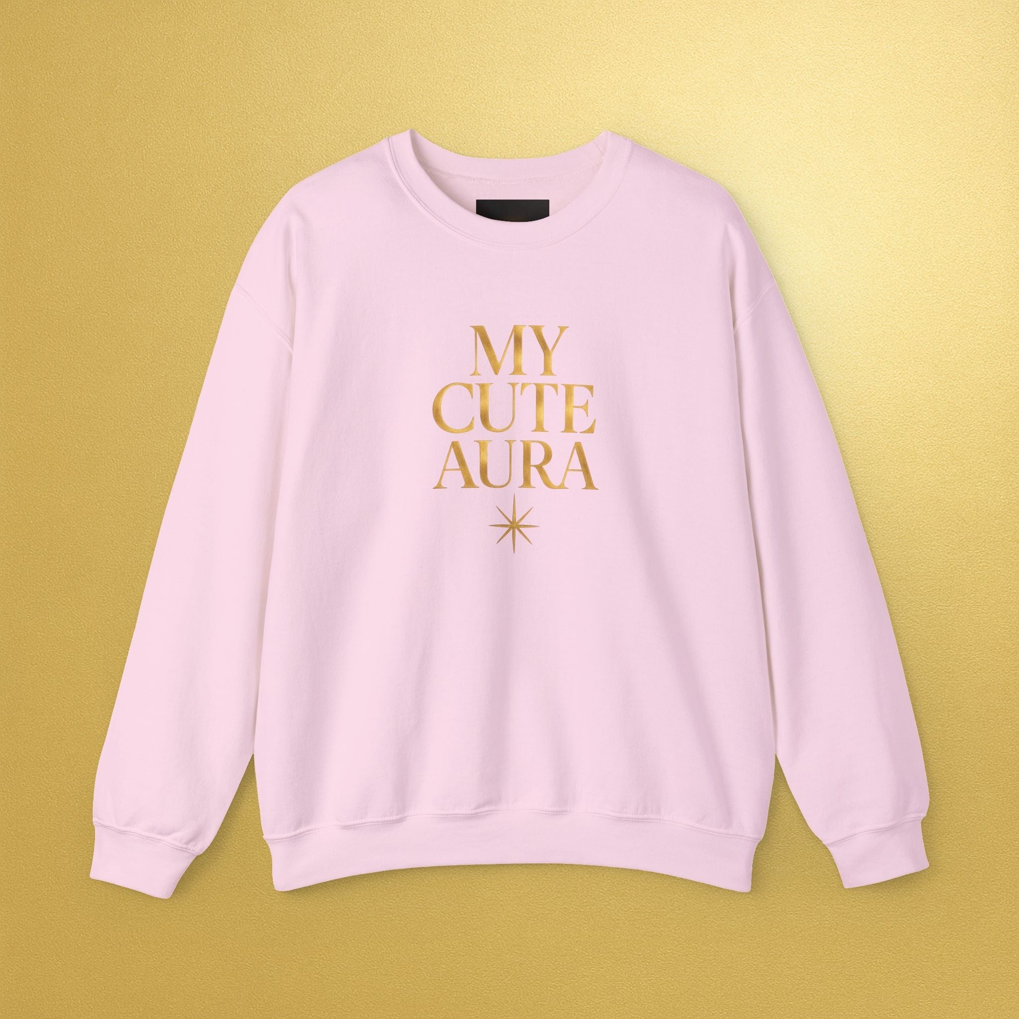 MY CUTE AURA Sweatshirt — Girly Aesthetic Crewneck - AURA BY RS ®