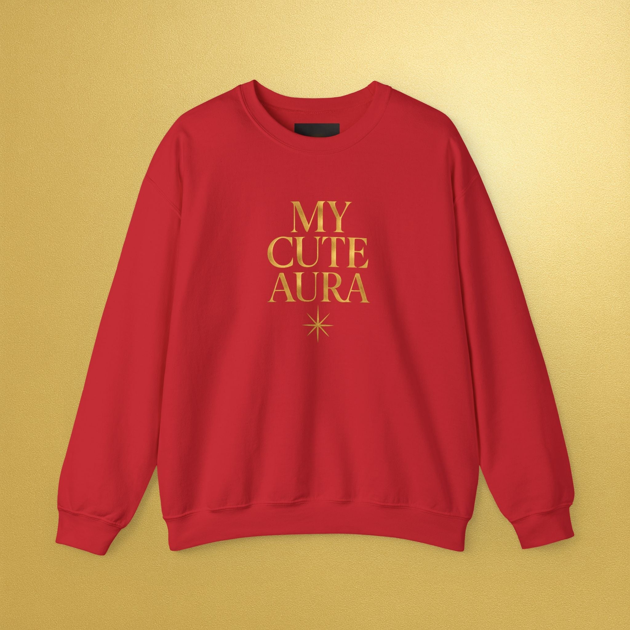 MY CUTE AURA Sweatshirt — Girly Aesthetic Crewneck - AURA BY RS ®