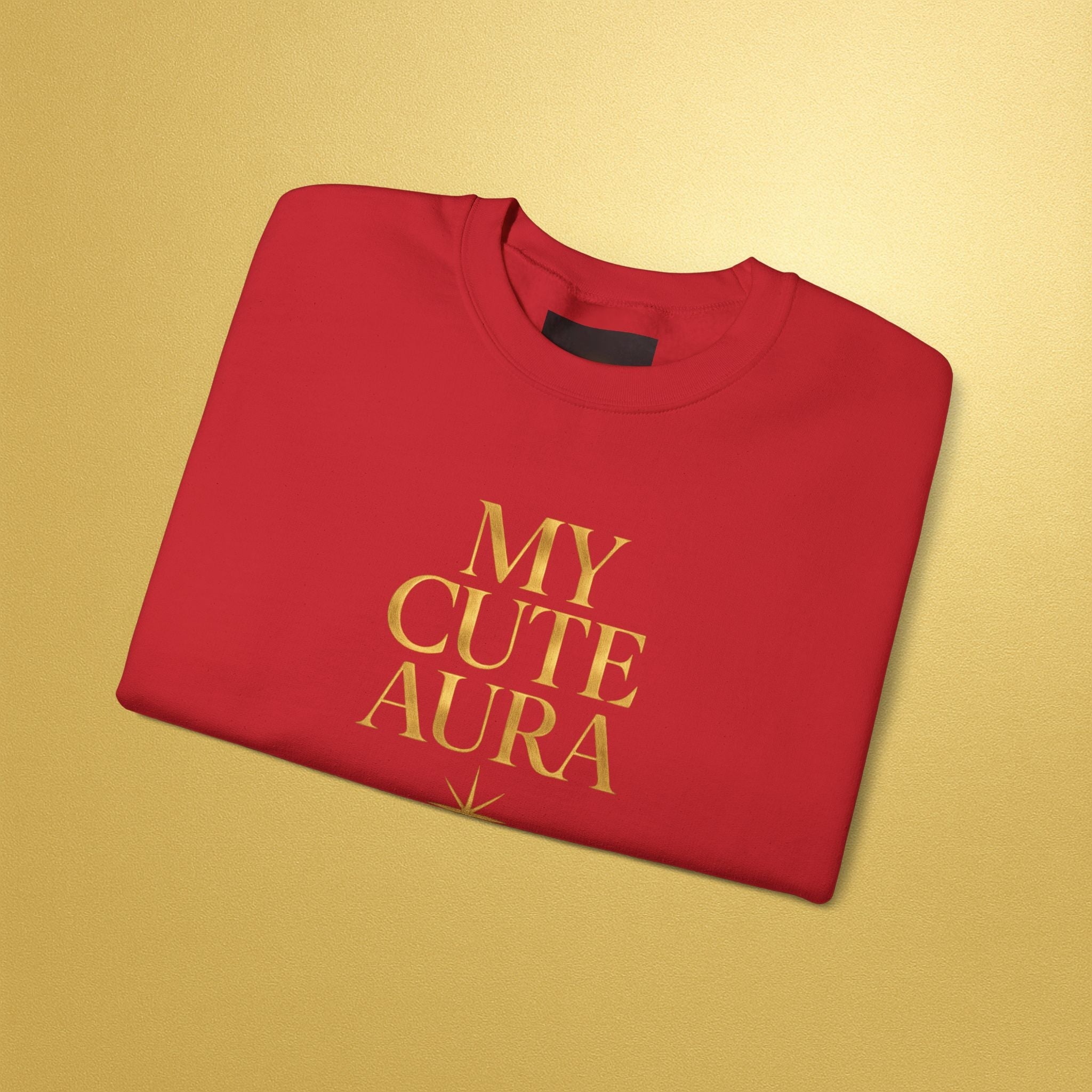 MY CUTE AURA Sweatshirt — Girly Aesthetic Crewneck - AURA BY RS ®