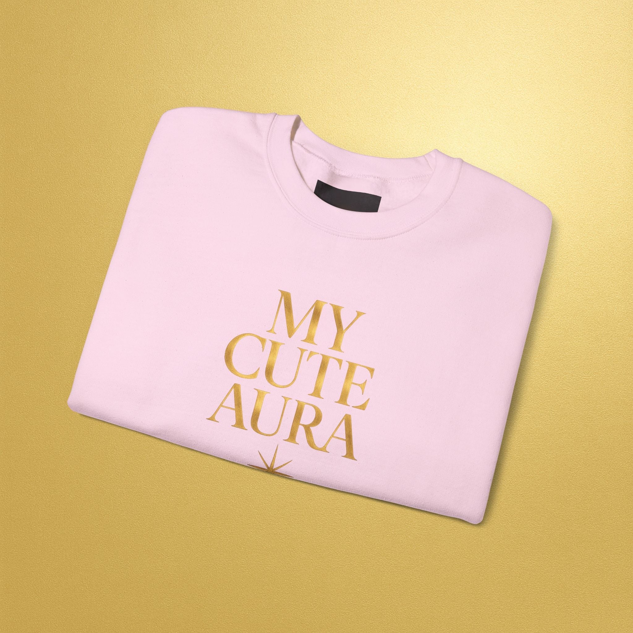 MY CUTE AURA Sweatshirt — Girly Aesthetic Crewneck - AURA BY RS ®