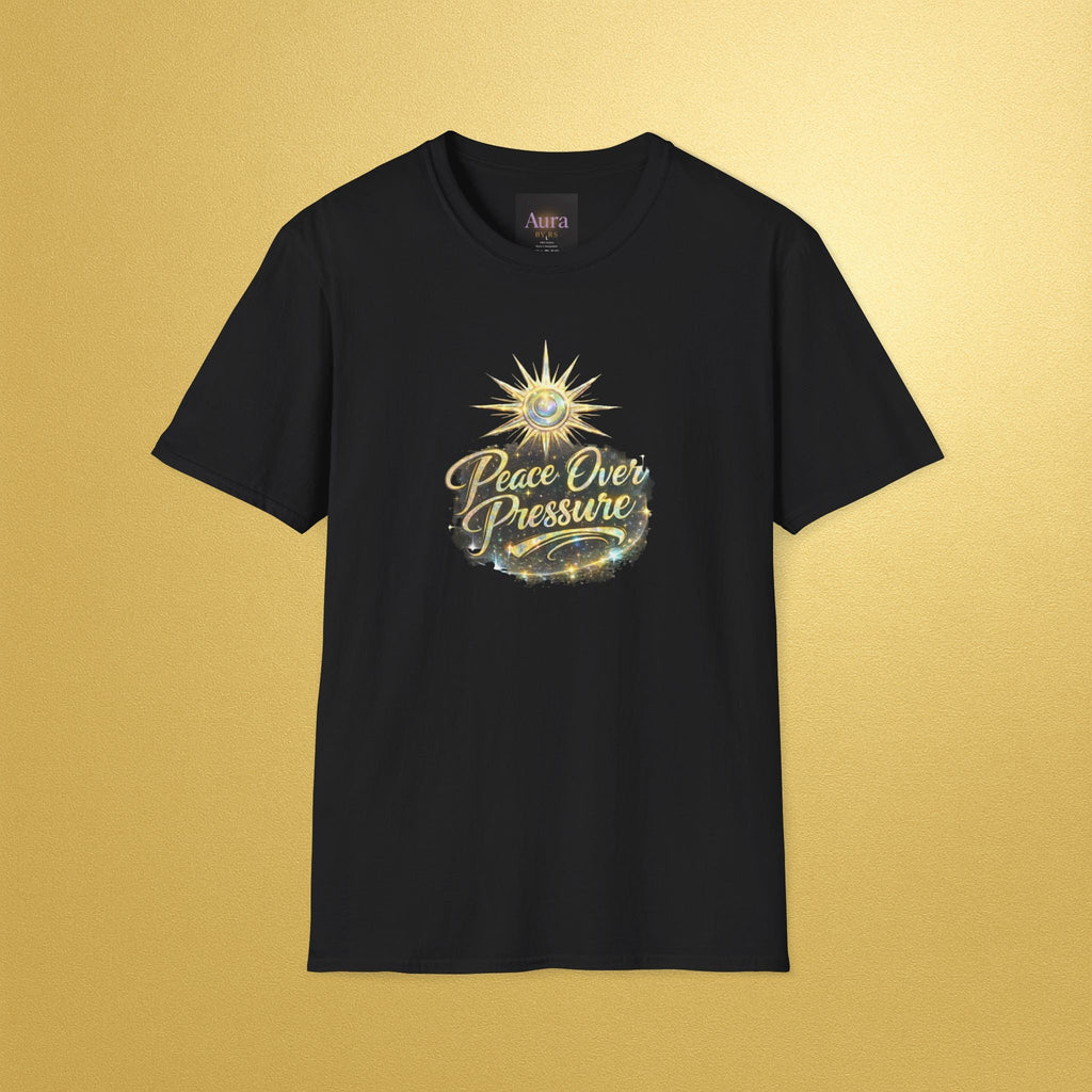Peace Over Pressure Retro Sunburst T-Shirt - AURA BY RS ® Comfortable wear
