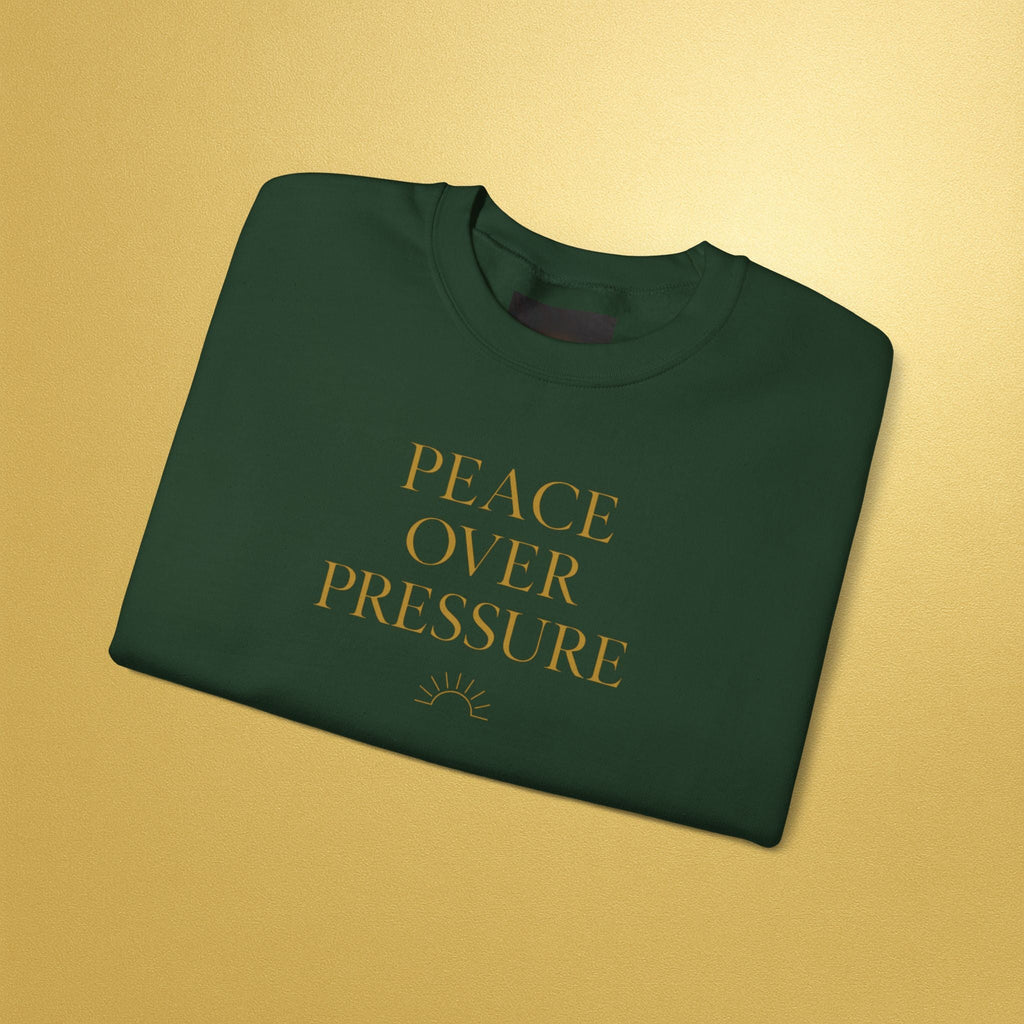 Peace Over Pressure Sweatshirt | Inspirational - AURA BY RS ®