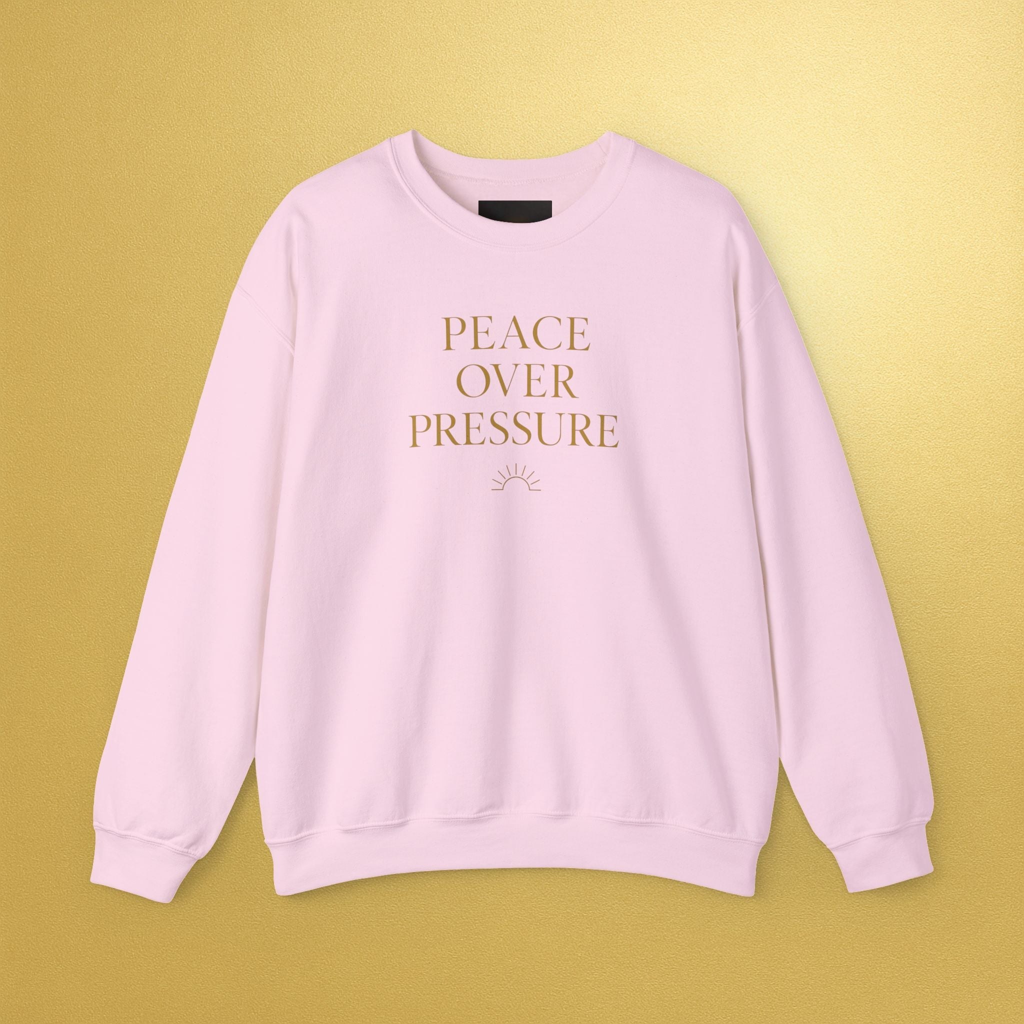 Peace Over Pressure Sweatshirt | Inspirational - AURA BY RS ®