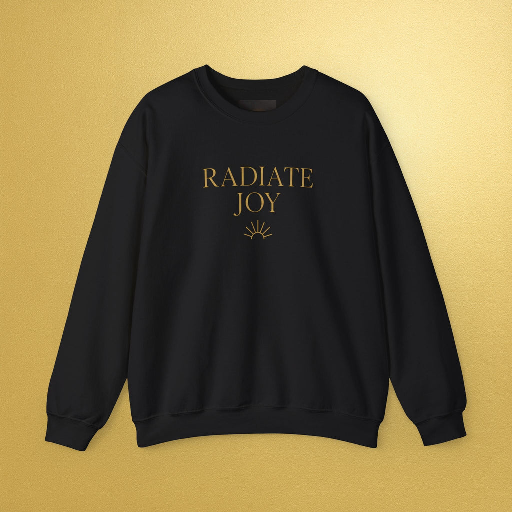 Radiate Joy Crewneck Sweatshirt | Inspirational - AURA BY RS ®